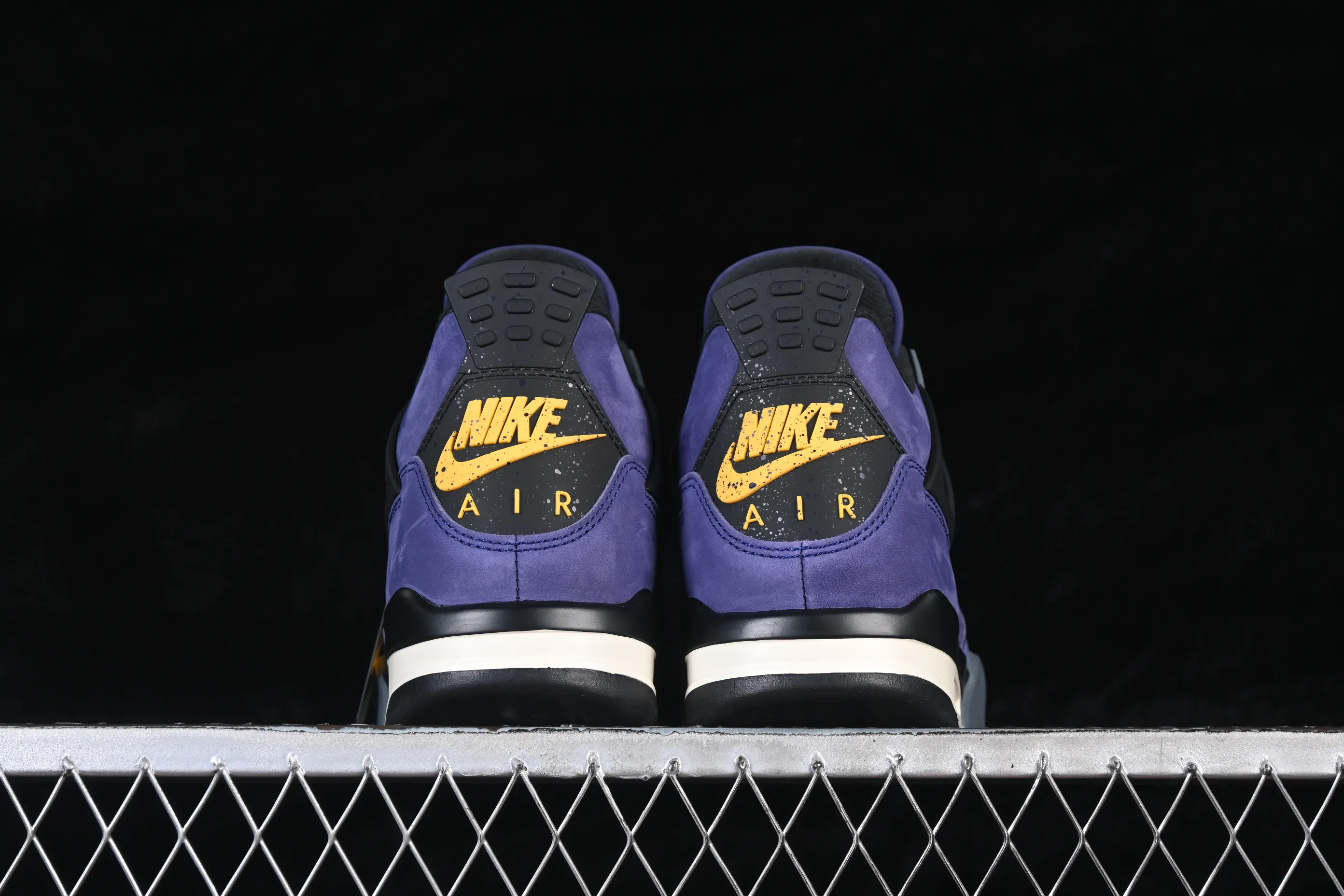 All categories Air Jordan Jordan series basketball shoes Air Jordan 4 OG version Air Jordan 4 Retro "Lakers" AJ4 Joe 4 Lakers Purple Gold FV5029-500